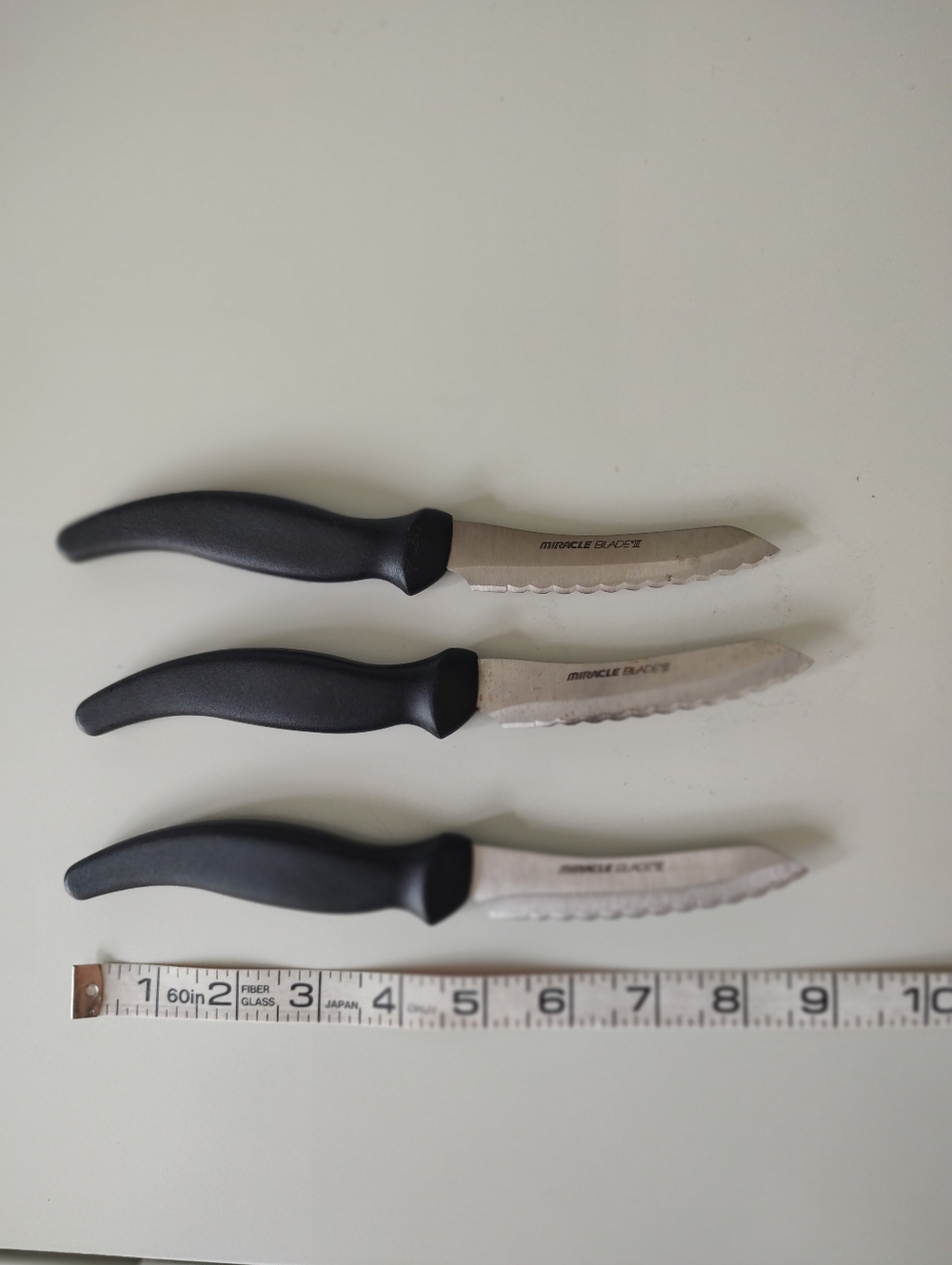 Miracle Blade 3 Steak Knives Lot Of Three Knives - Picture 2 of 7